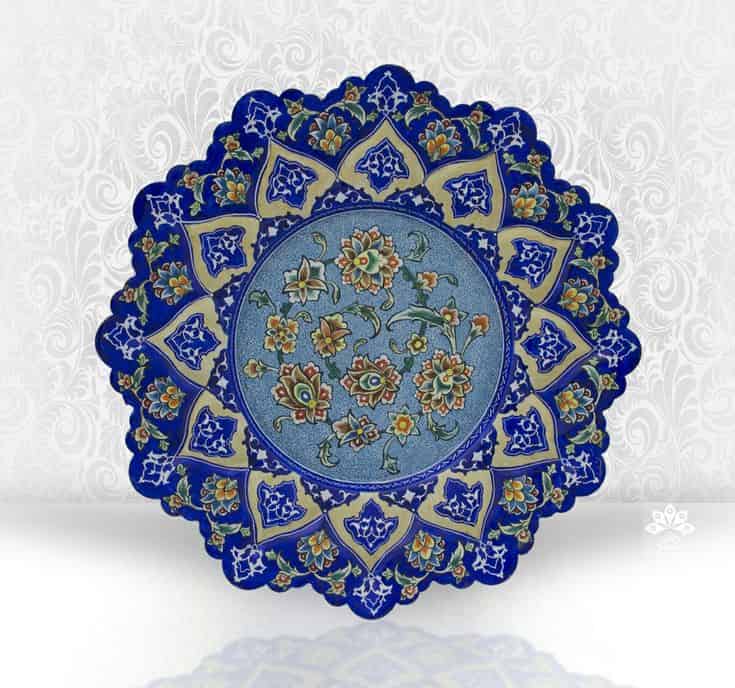 قیمت خرید بشقاب مینا کاری + فروش ویژه